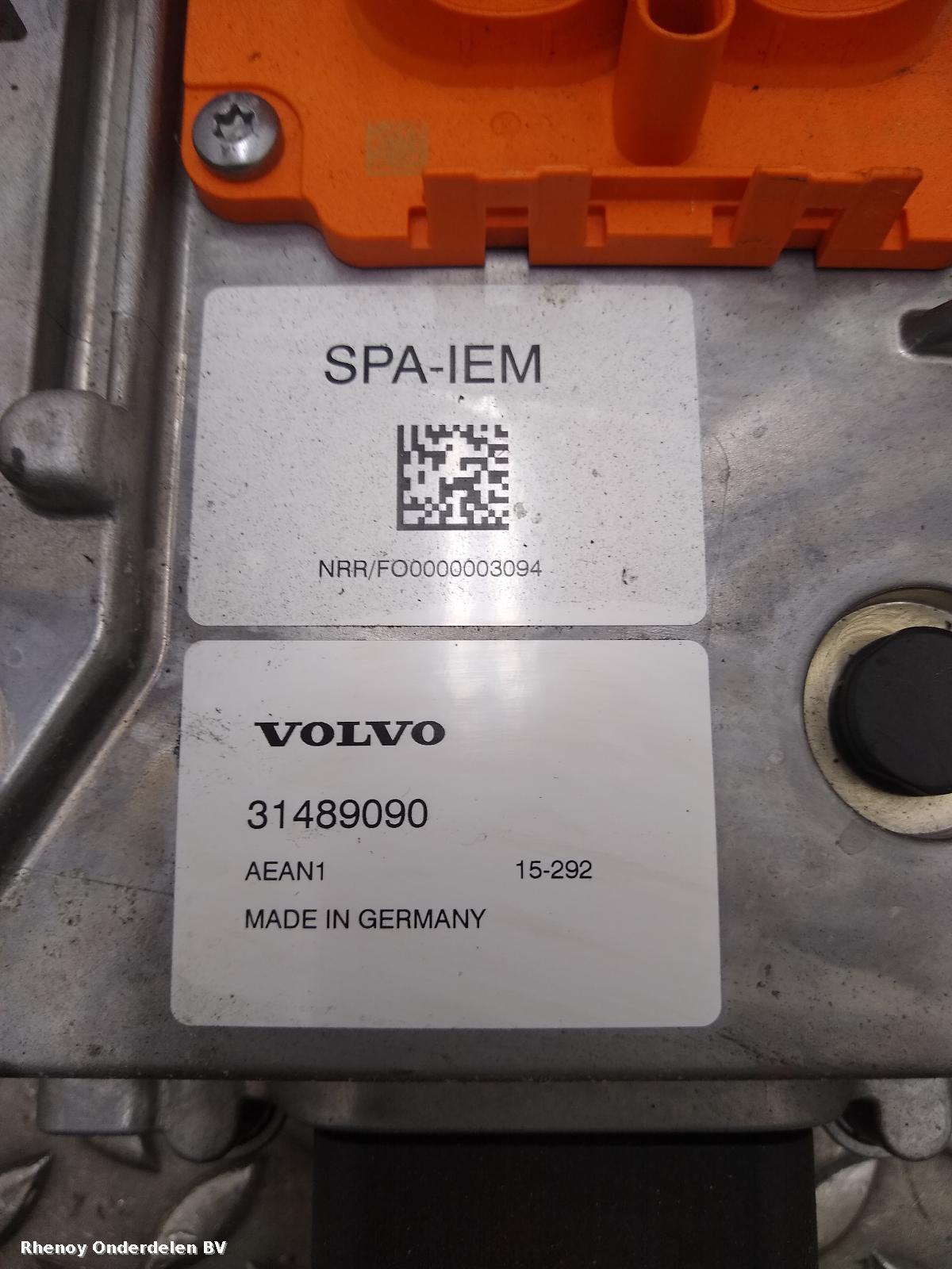 View Auto part EV / HYBRIDE ELEKTRONISCHE OMVORMER VOLVO XC90 2016