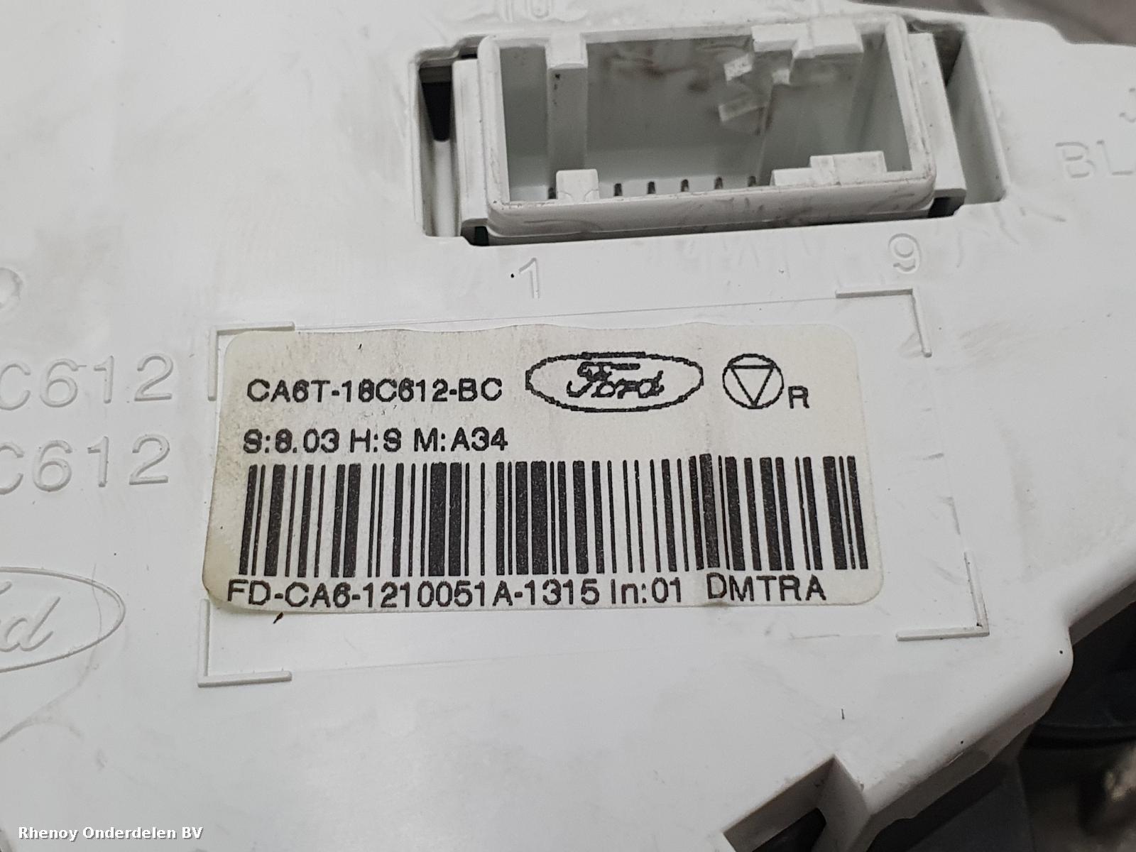 View Auto part KACHEL BEDIENINGSPANEEL FORD FIESTA 2012