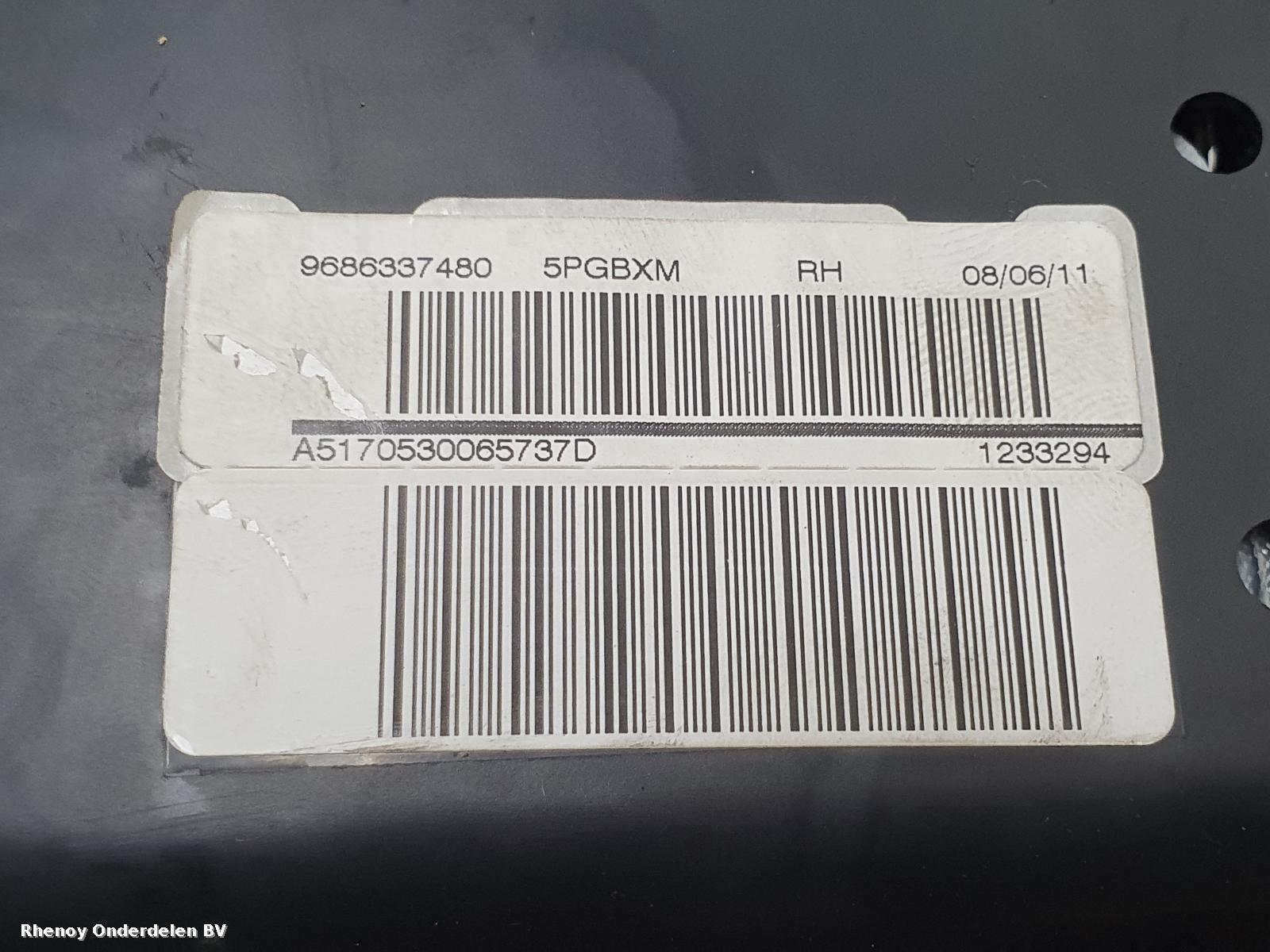 View Auto part AIRBAG RECHTS PEUGEOT 508 2011