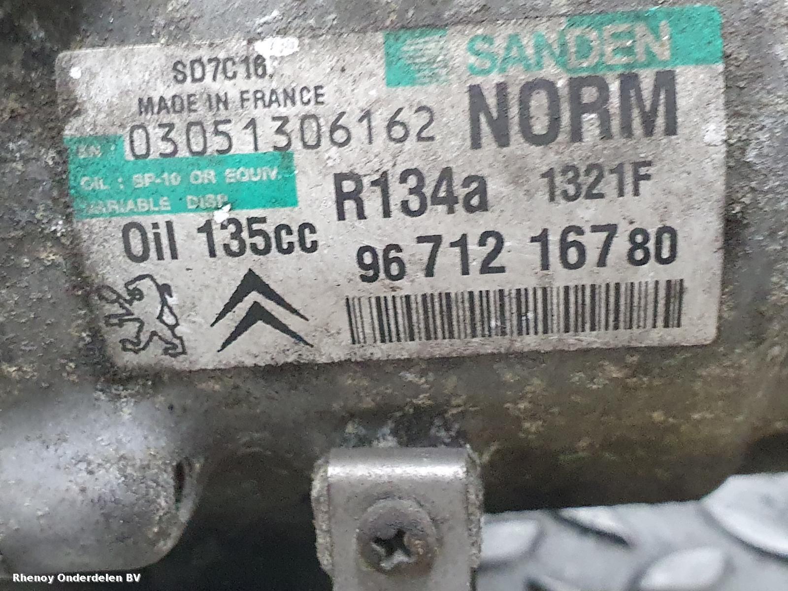 View Auto part AIRCO COMPRESSOR / AIRCOPOMP PEUGEOT 508 2011