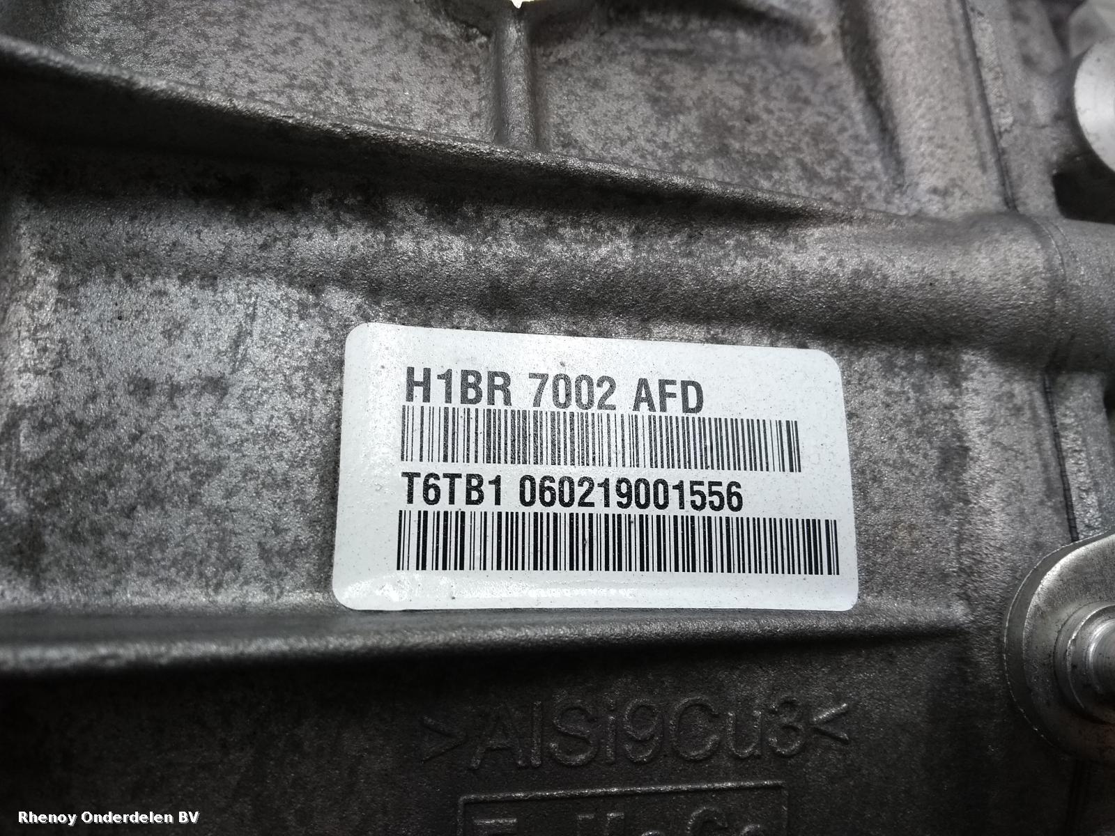 View Auto part TRANSMISSIE / VERSNELLINGSBAK FORD FIESTA 2018