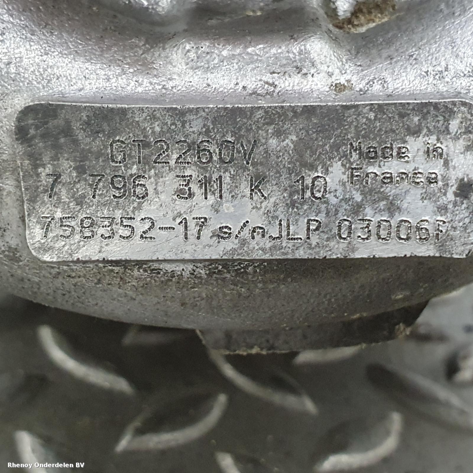 View Auto part TURBO BMW 3 SERIES 2007