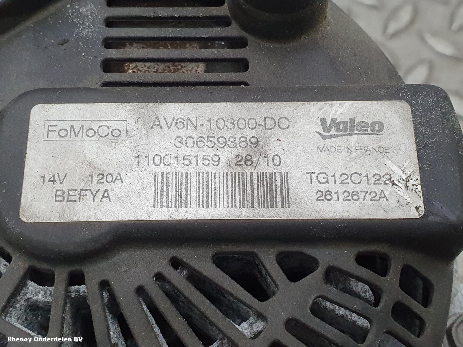 View Auto part DYNAMO FORD FIESTA 2010