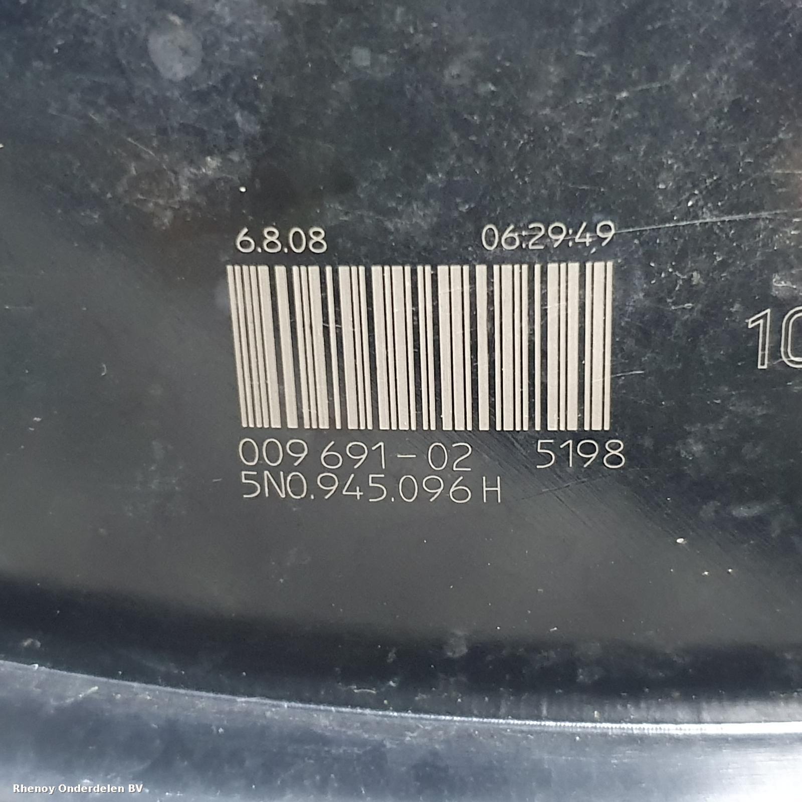 2008 VOLKSWAGEN TIGUAN ACHTERLICHT R View Auto part ACHTERLICHT R VOLKSWAGEN TIGUAN 2008