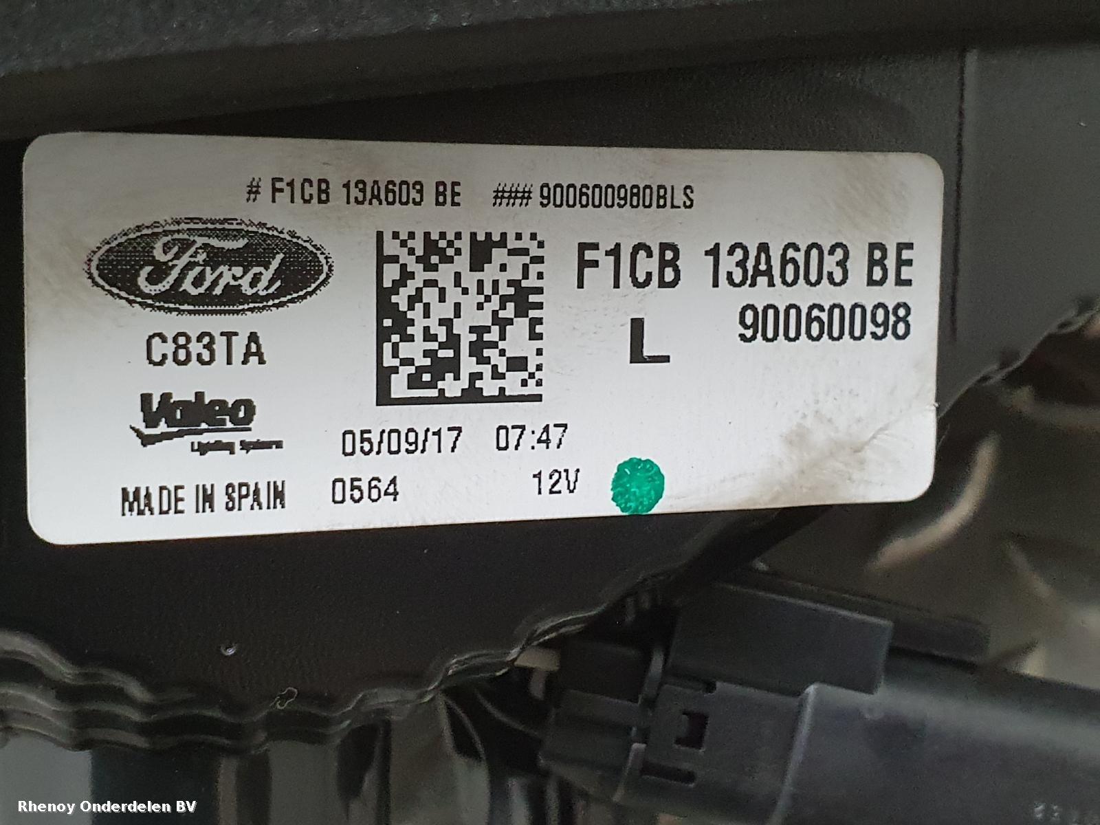 View Auto part ACHTERLICHT L FORD FOCUS C MAX 2017