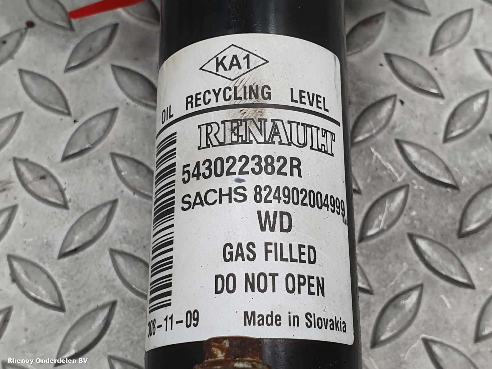 View Auto part VEERPOOT / SCHOKBREKER RV DACIA LODGY 2013