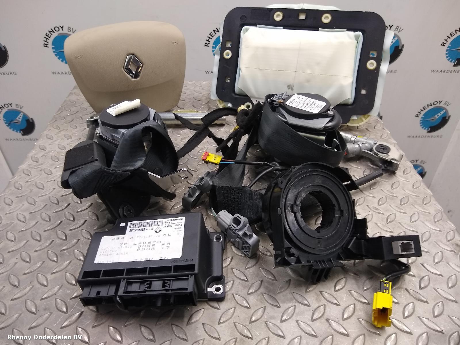 View Auto part AIRBAG SET RENAULT SCENIC 2012
