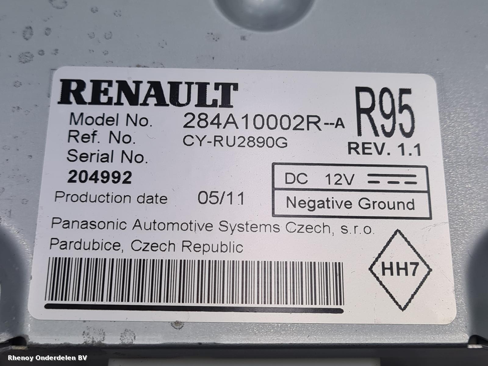 View Auto part OVERIGE RENAULT SCENIC 2012