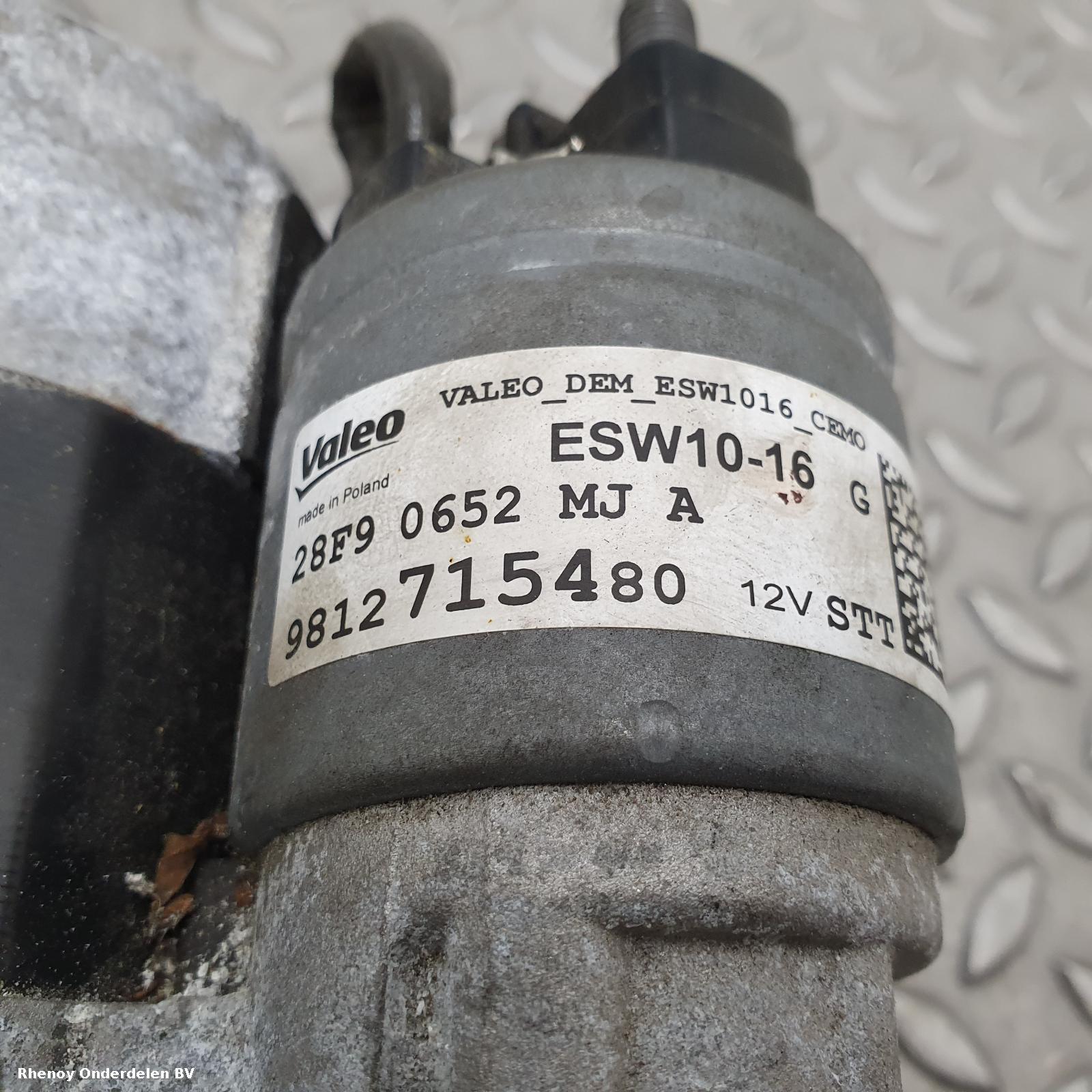 View Auto part STARTMOTOR PEUGEOT 308 2019