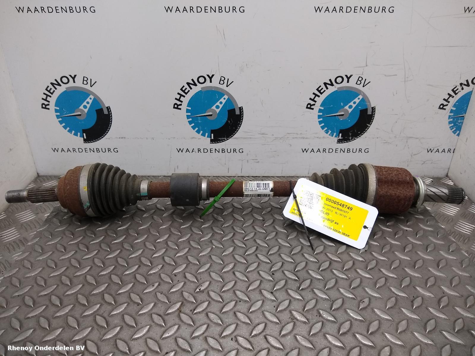 View Auto part Left Driveshaft RENAULT CLIO 2013