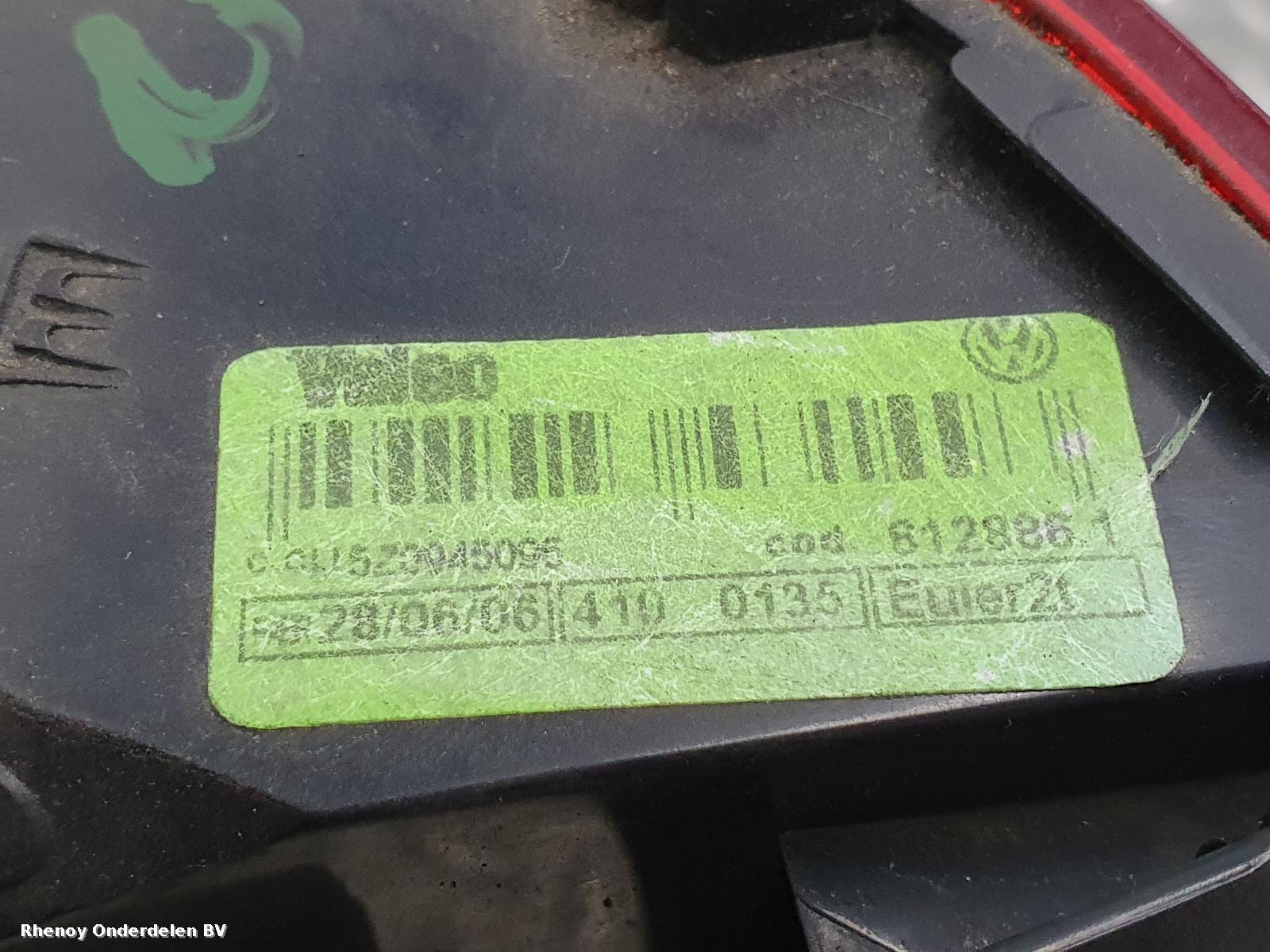 View Auto part ACHTERLICHT R VOLKSWAGEN FOX 2006