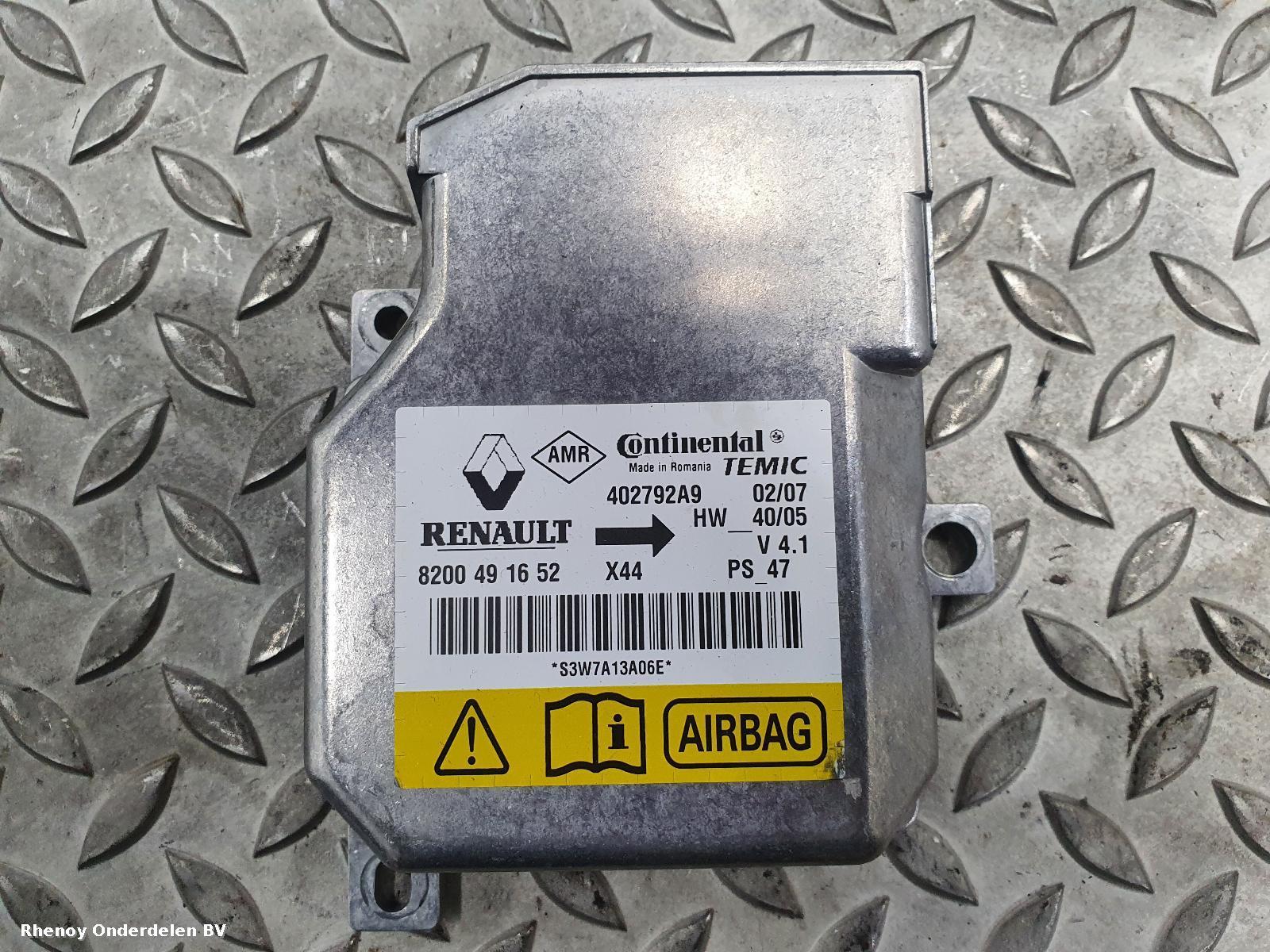 View Auto part AIRBAG SET RENAULT TWINGO 2007