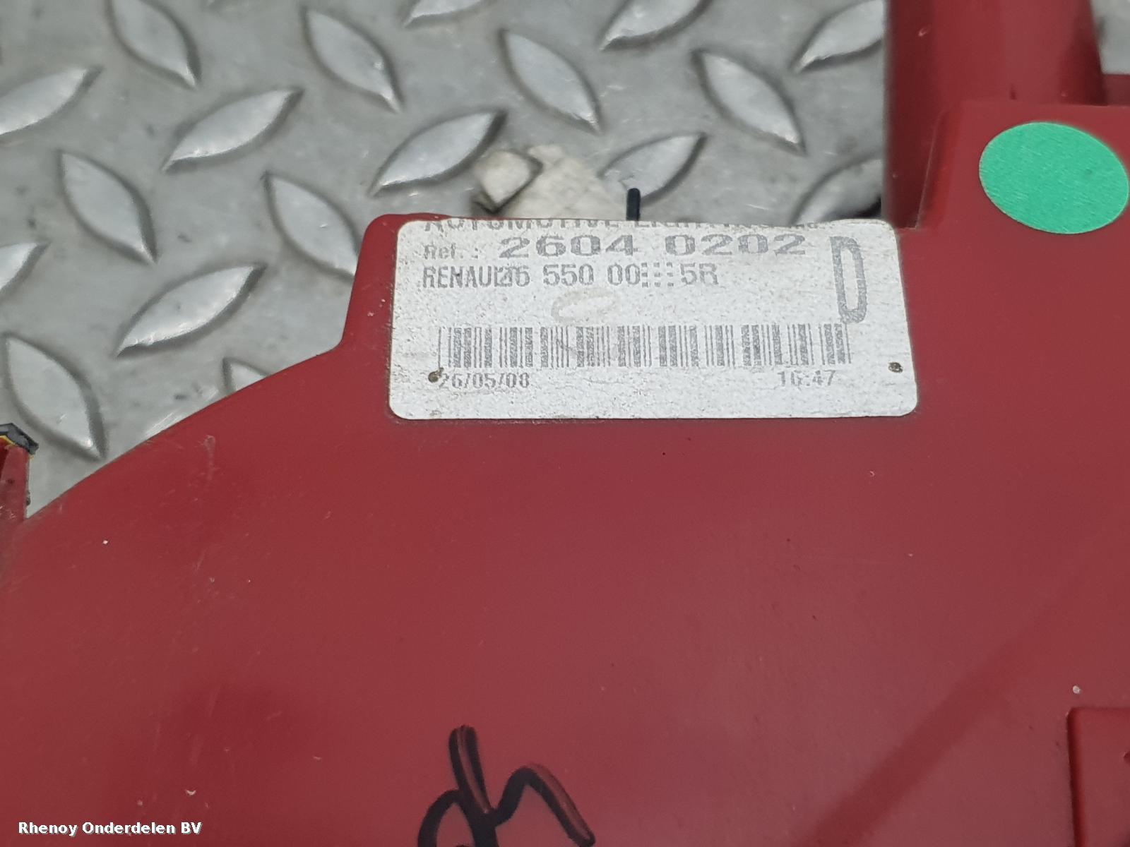 View Auto part ACHTERLICHT R RENAULT LAGUNA 2008