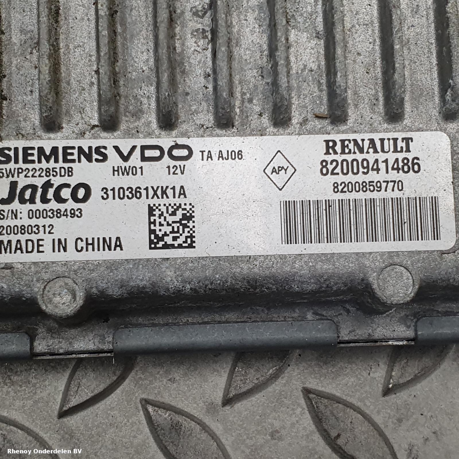 View Auto part COMPUTER ECU RENAULT LAGUNA 2008