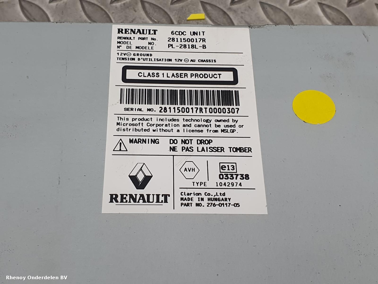 View Auto part NAVIGATIE RENAULT LAGUNA 2007