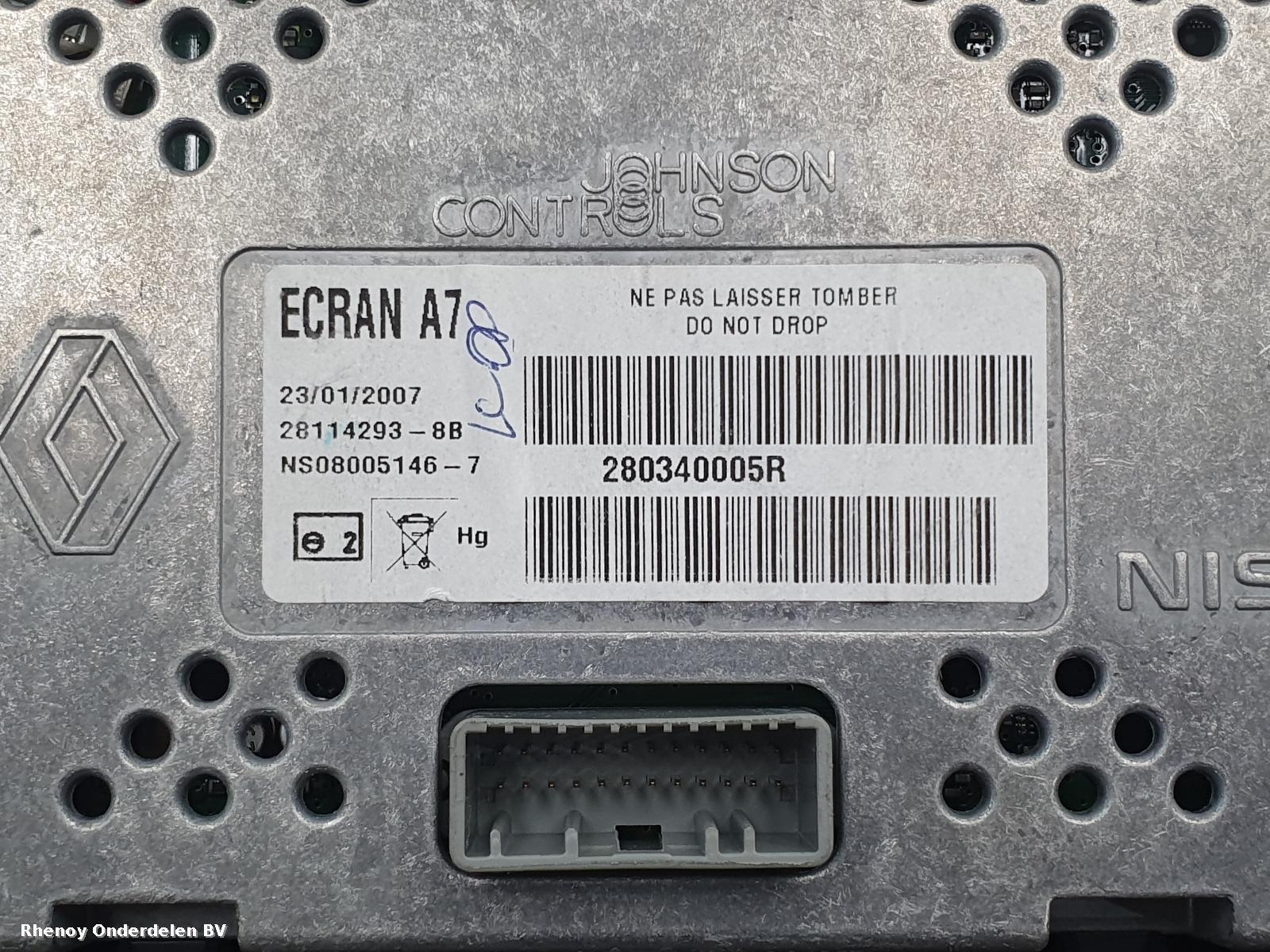 View Auto part NAVIGATIE RENAULT LAGUNA 2007