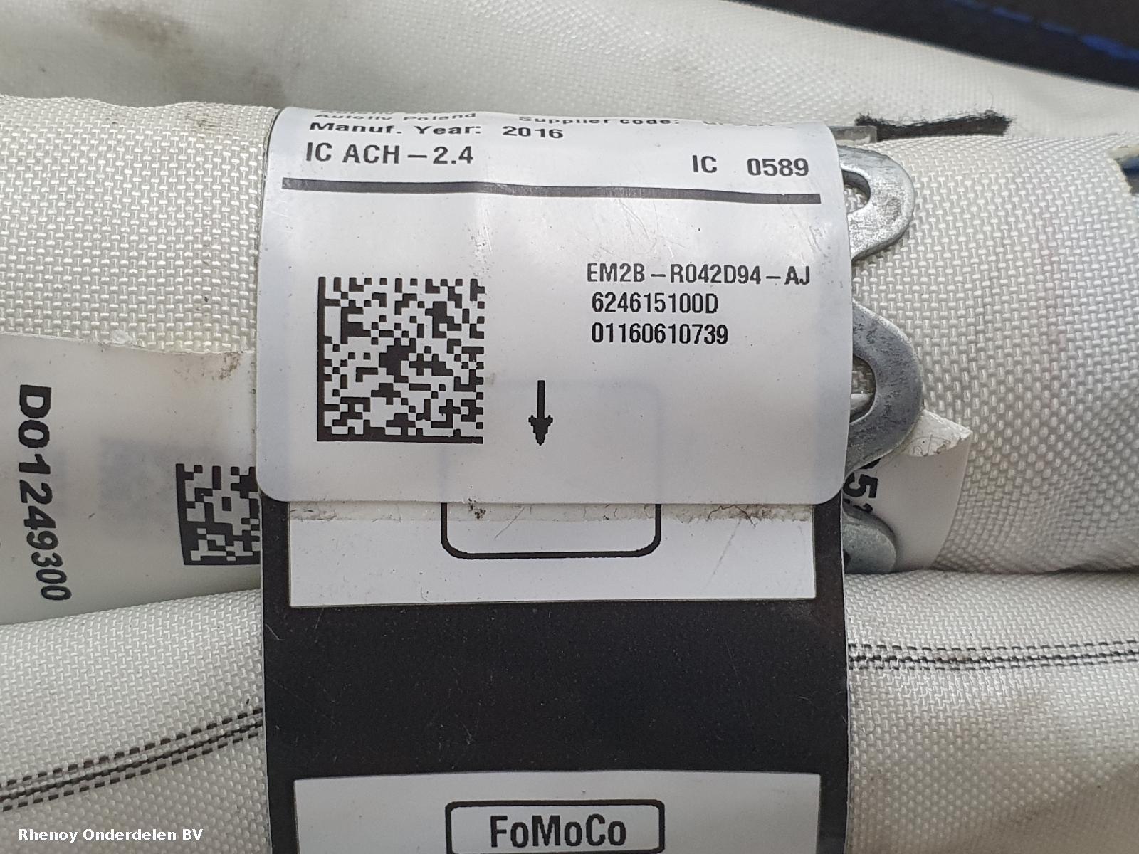 View Auto part AIRBAG RECHTS FORD S MAX 2016