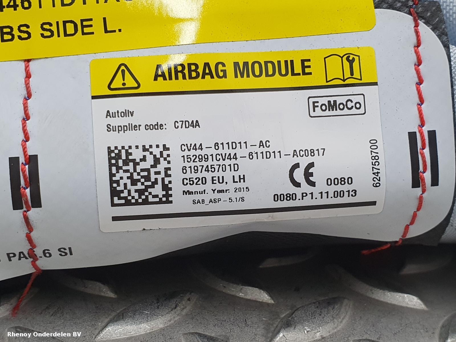 View Auto part AIRBAG LINKS FORD KUGA 2016