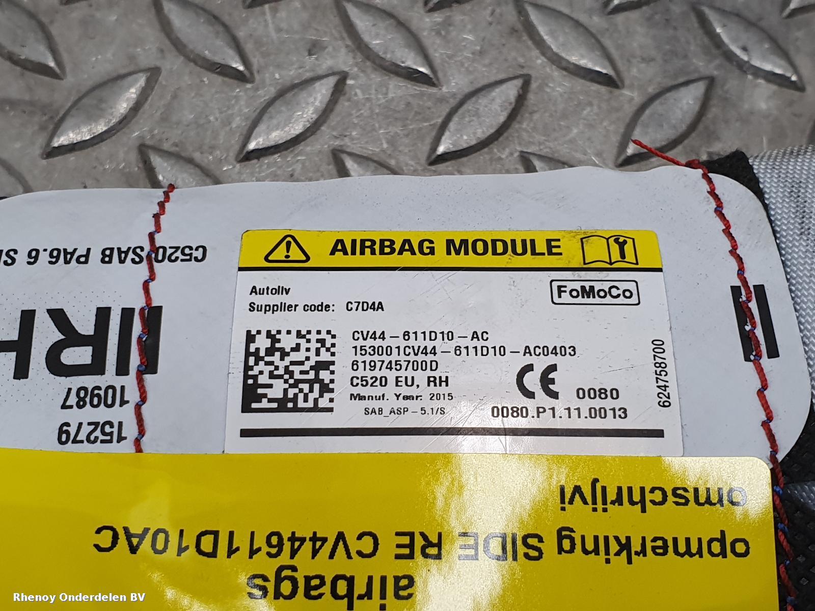 View Auto part AIRBAG RECHTS FORD KUGA 2017