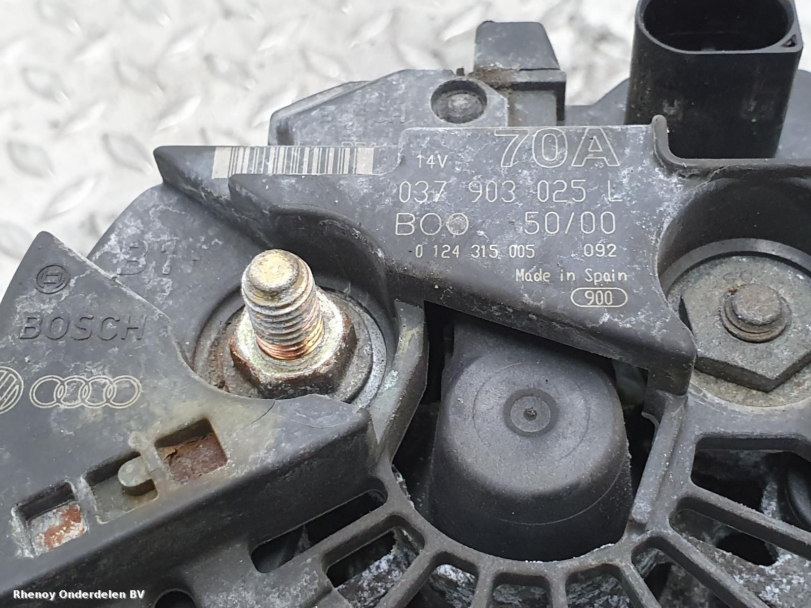 View Auto part DYNAMO VOLKSWAGEN POLO 2000