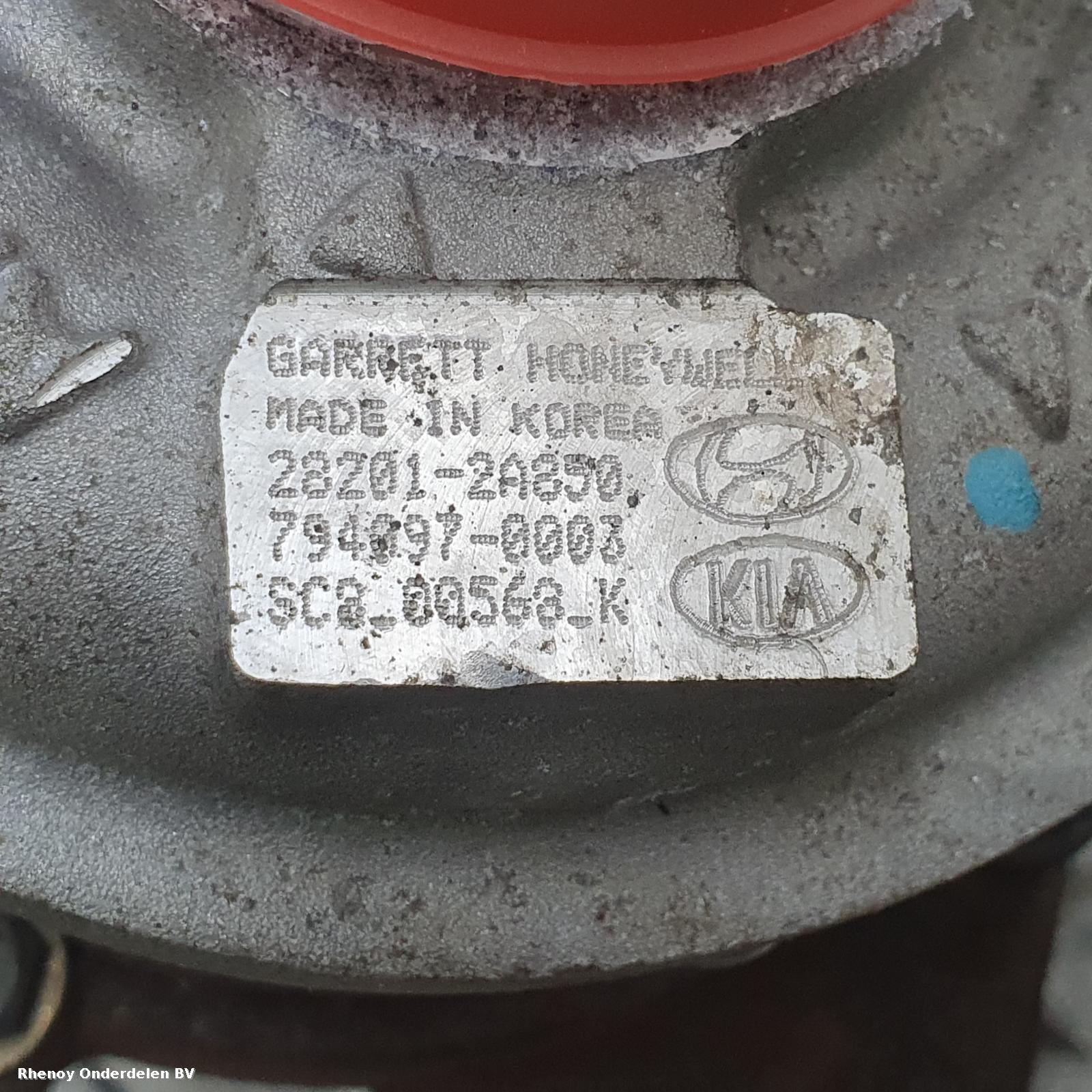 View Auto part TURBO KIA SPORTAGE 2016