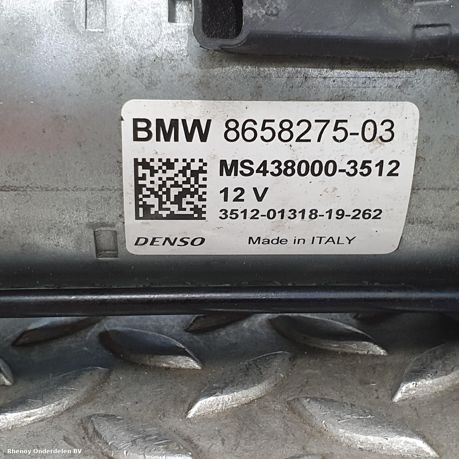 View Auto part STARTMOTOR BMW 2 SERIES TOURER 2019