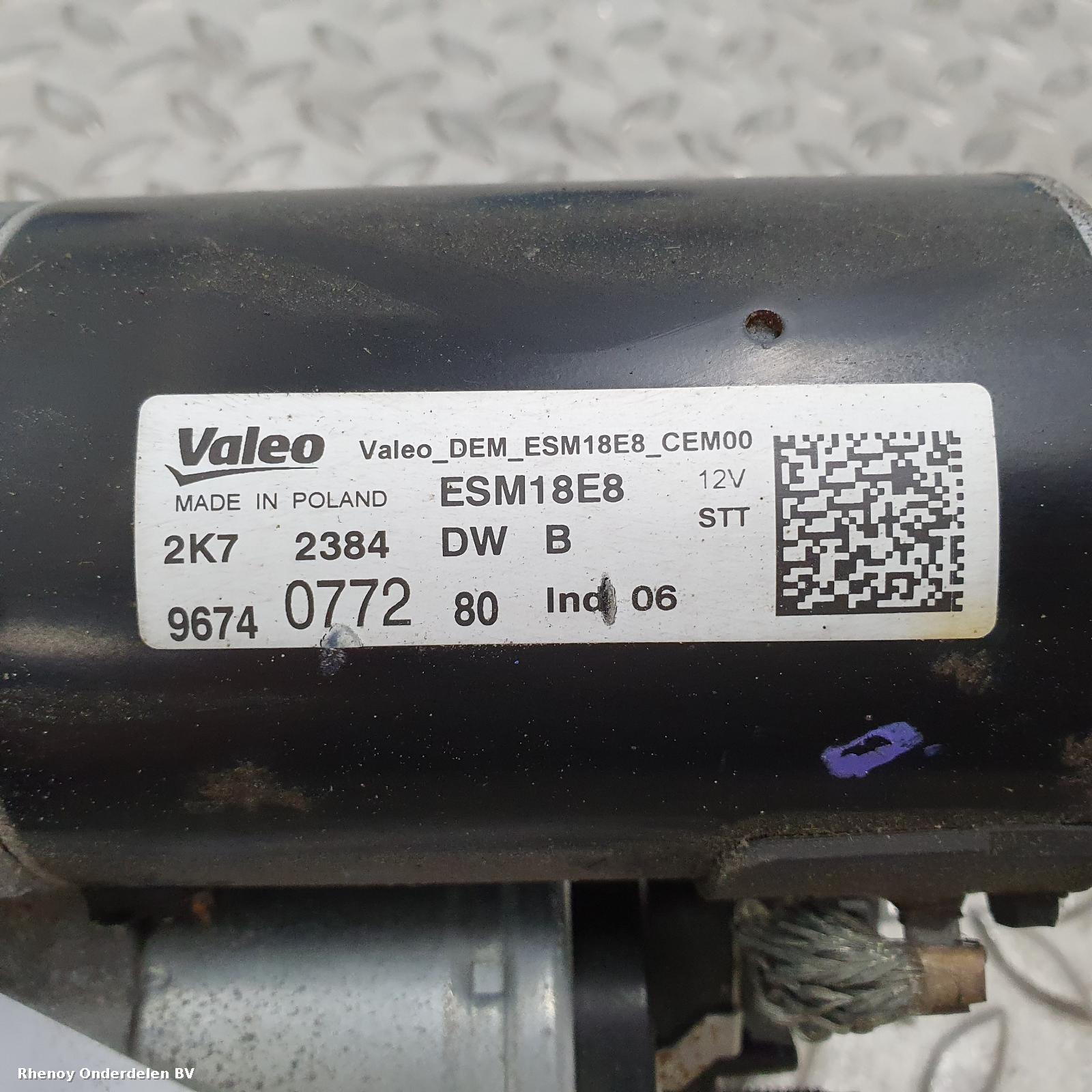 View Auto part STARTMOTOR CITROEN C4 PICASSO 2017