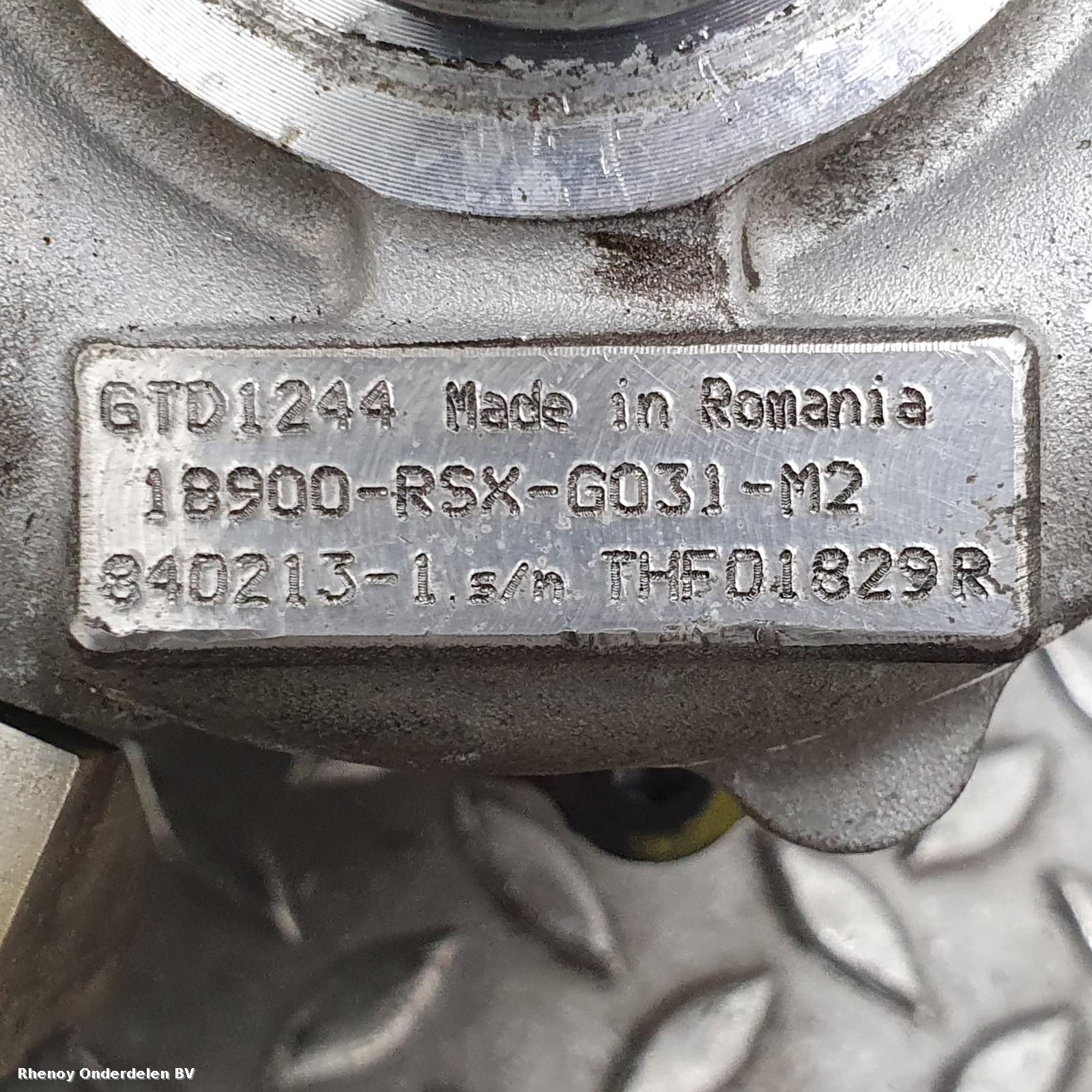 View Auto part TURBO HONDA CRV 2017