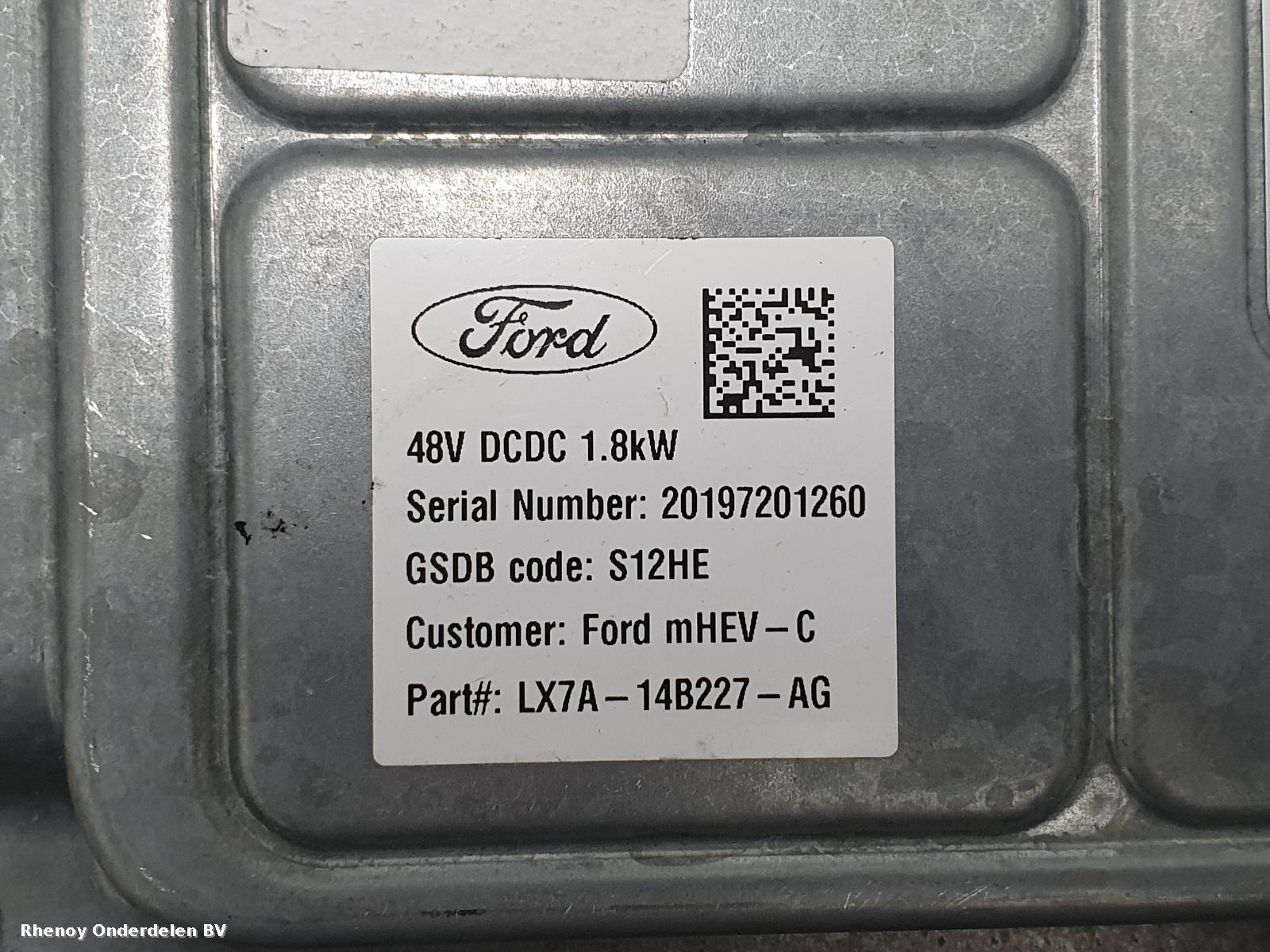 View Auto part OVERIGE FORD FOCUS 2020