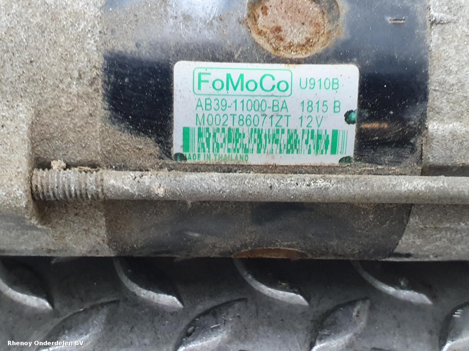 View Auto part STARTMOTOR FORD RANGER 2015