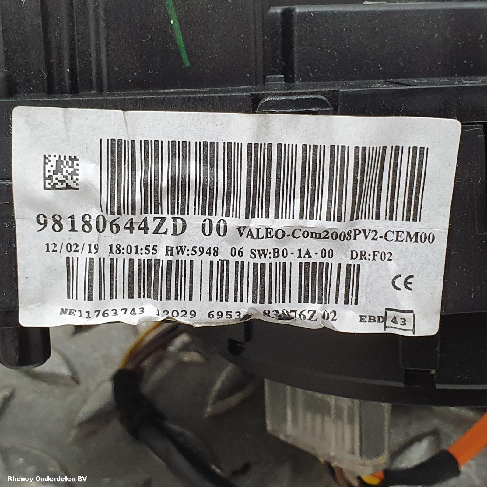 View Auto part OVERIGE PEUGEOT 308 2019