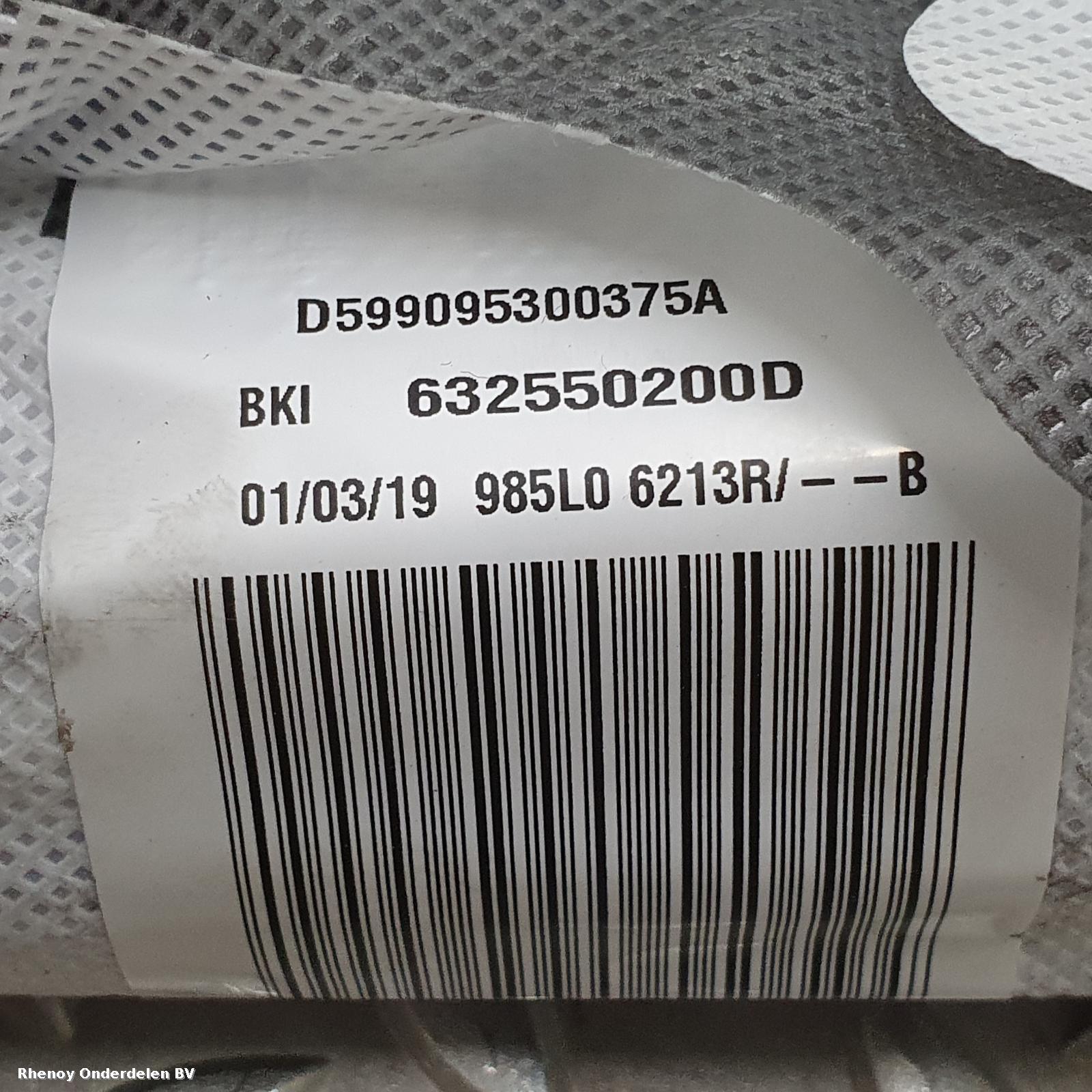 View Auto part AIRBAG RECHTS RENAULT MEGANE 2019