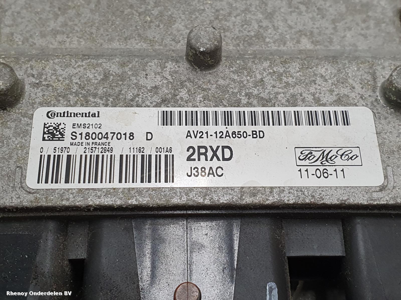 View Auto part COMPUTER ECU FORD FIESTA 2012