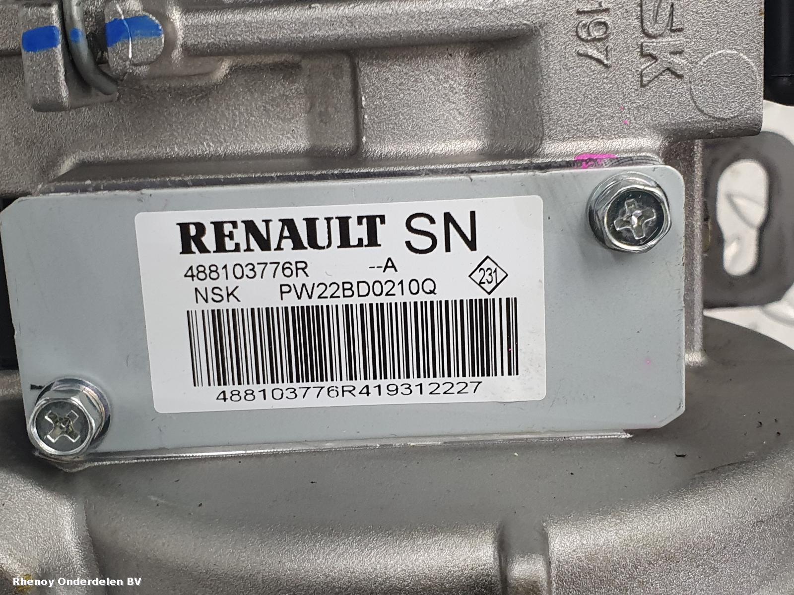 2019 RENAULT ZOE STUURKOLOM View Auto part STUURKOLOM RENAULT ZOE 2019