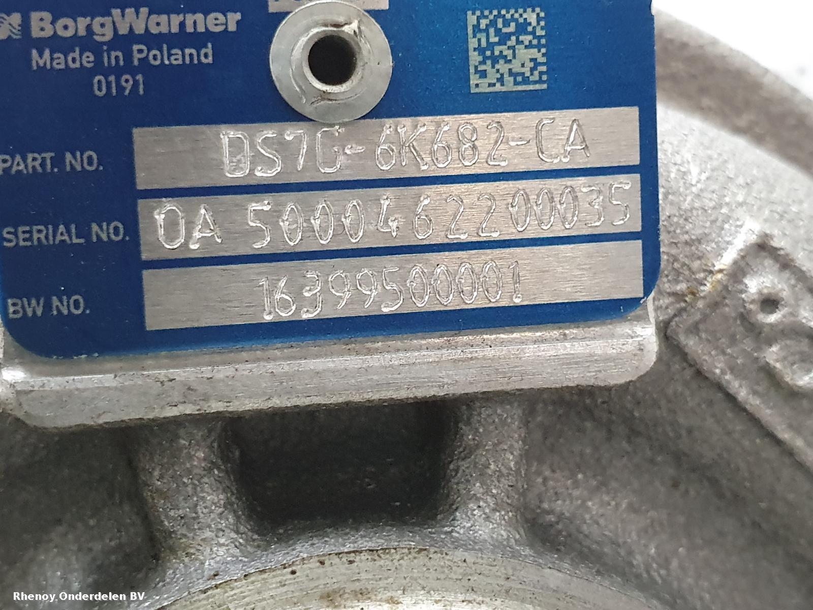 View Auto part TURBO FORD FOCUS 2017