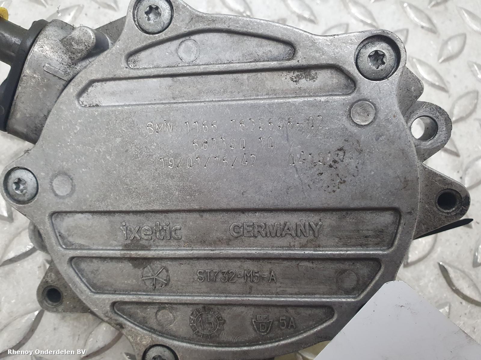 View Auto part VACUUMPOMP BMW X1 2016