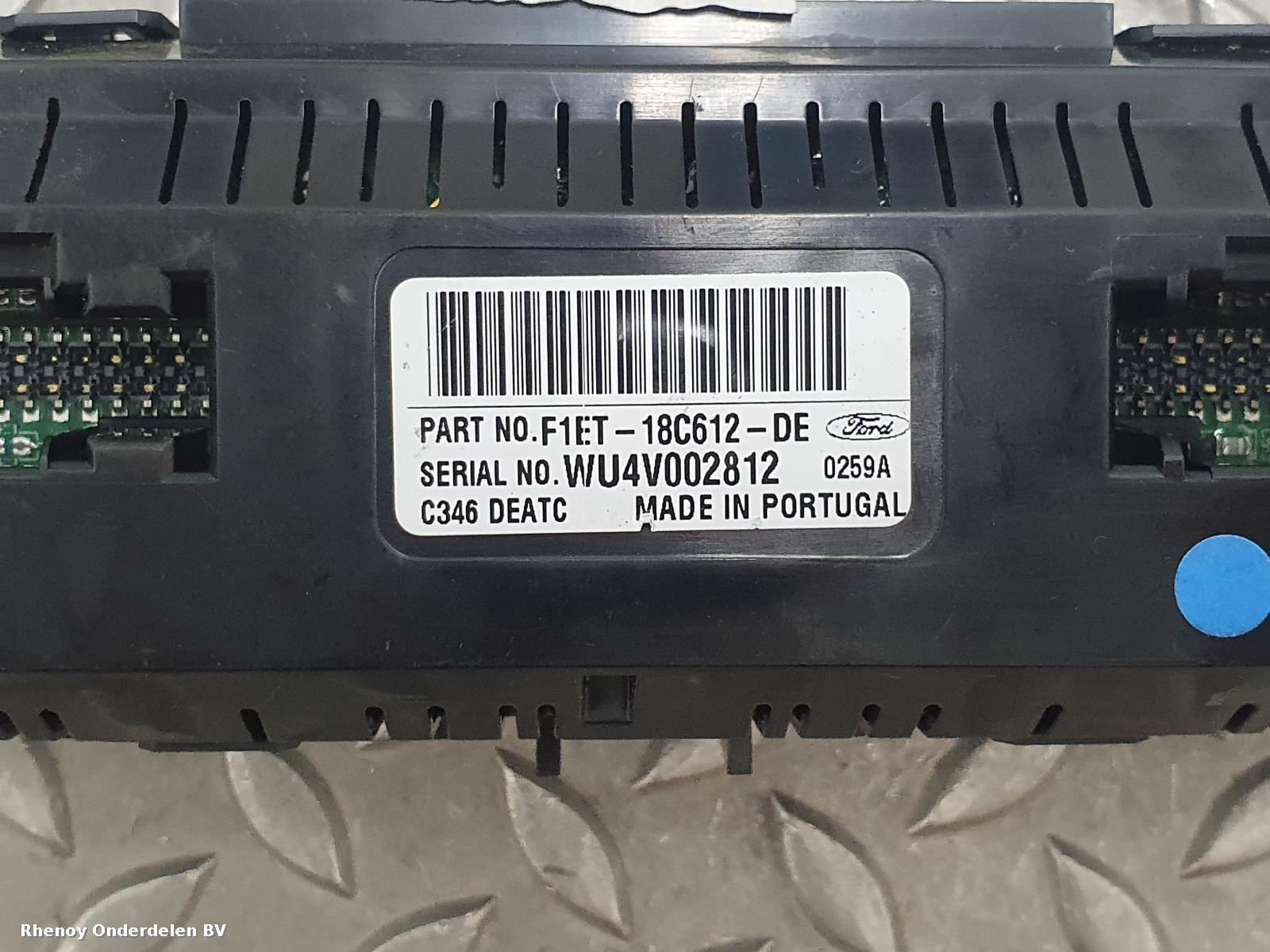 View Auto part KACHEL BEDIENINGSPANEEL FORD FOCUS C MAX 2015