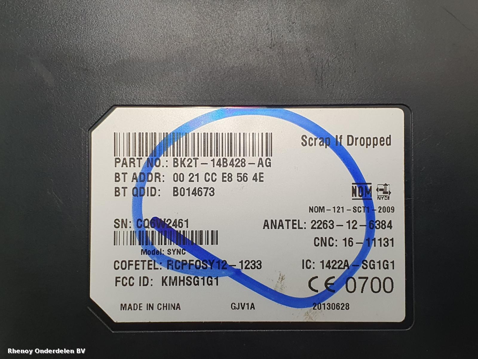 View Auto part OVERIGE FORD TRANSIT 2015