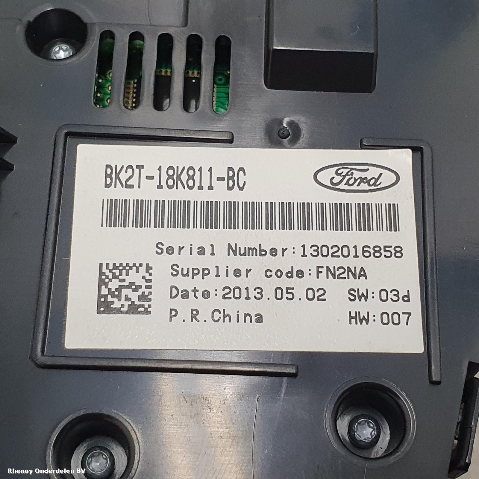 View Auto part RADIO FORD TRANSIT CONNECT 2015