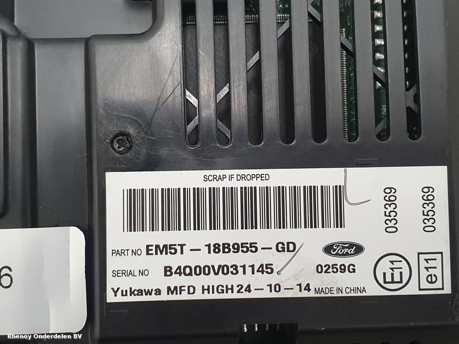 View Auto part RADIO FORD ECOSPORT 2015