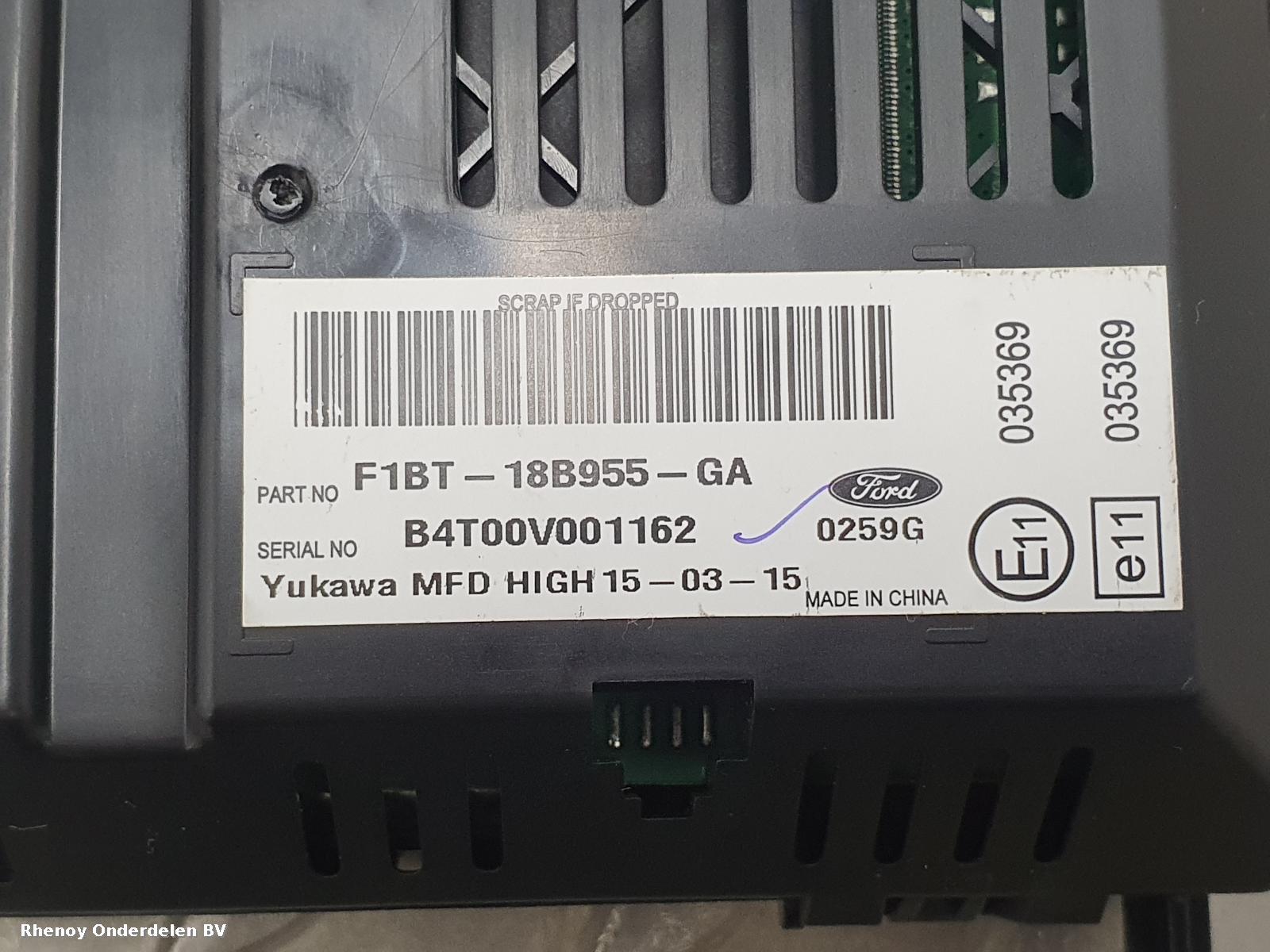 View Auto part RADIO FORD ECOSPORT 2015