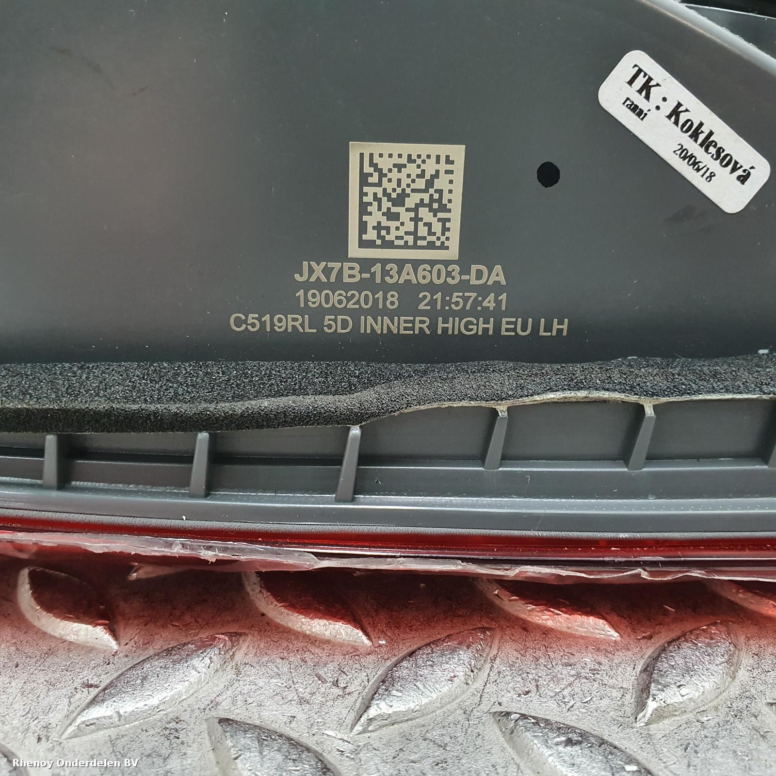 View Auto part ACHTERLICHT L FORD FOCUS 2018