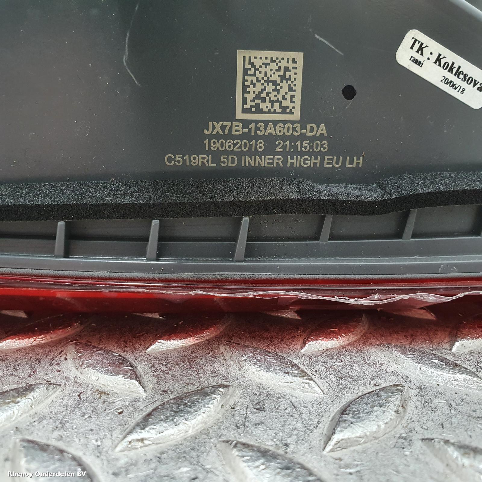 View Auto part ACHTERLICHT L FORD FOCUS 2018