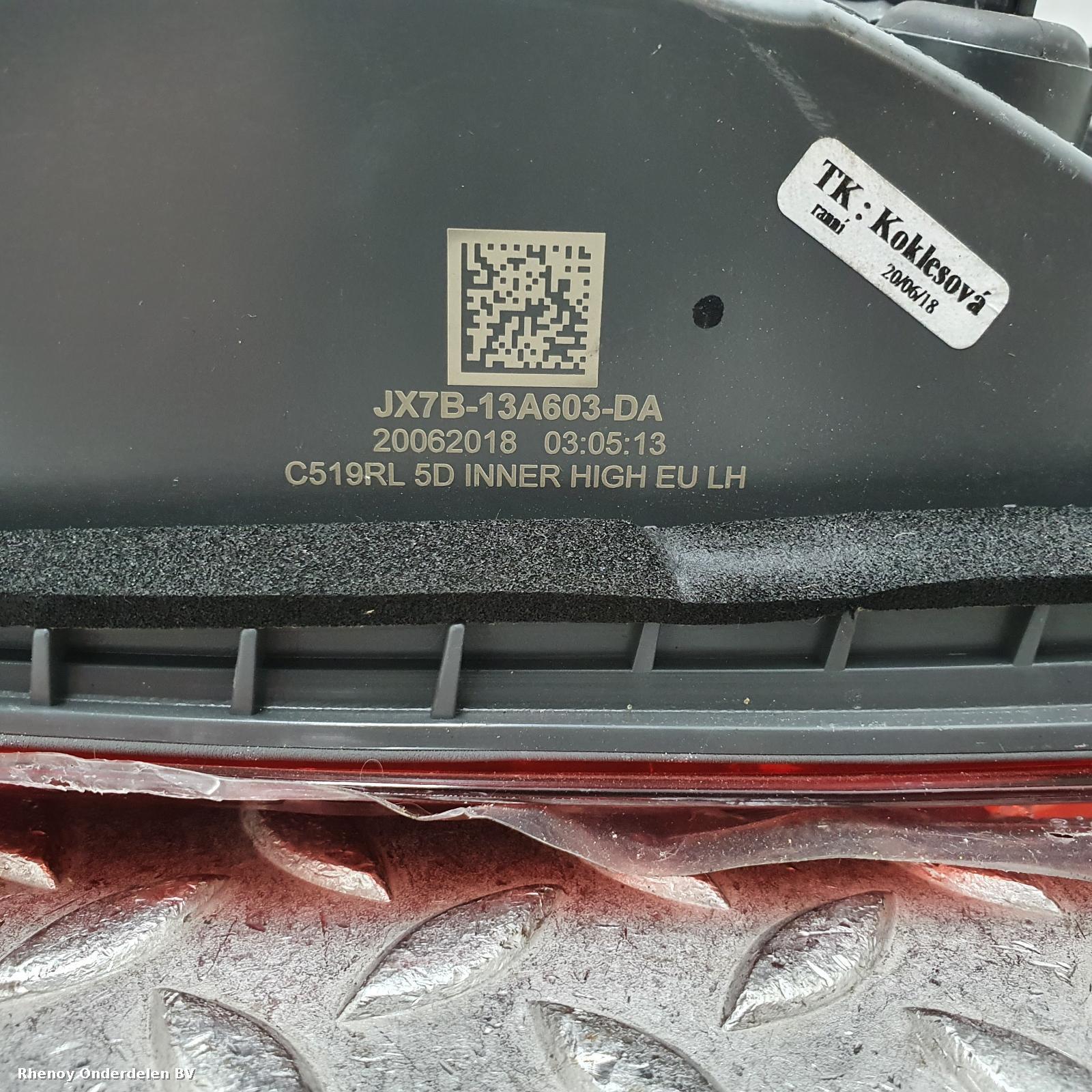 View Auto part ACHTERLICHT L FORD FOCUS 2018