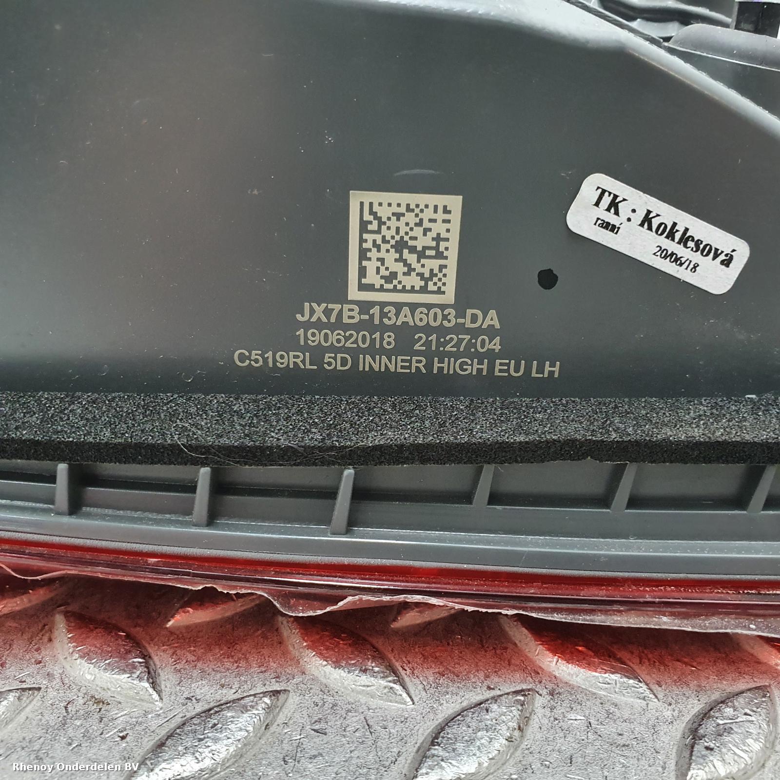 View Auto part ACHTERLICHT L FORD FOCUS 2018