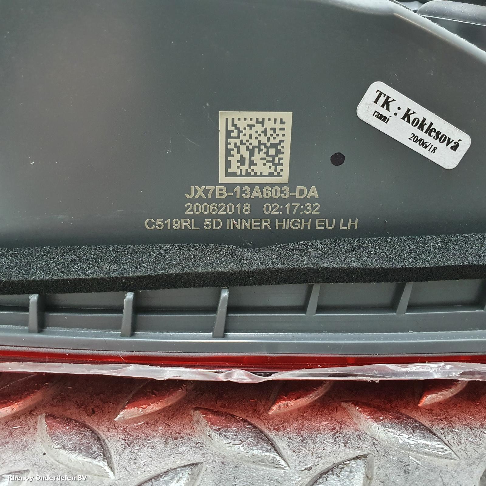 View Auto part ACHTERLICHT L FORD FOCUS 2018