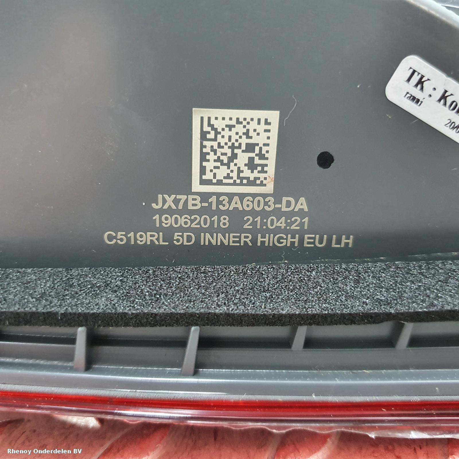 View Auto part ACHTERLICHT L FORD FOCUS 2018