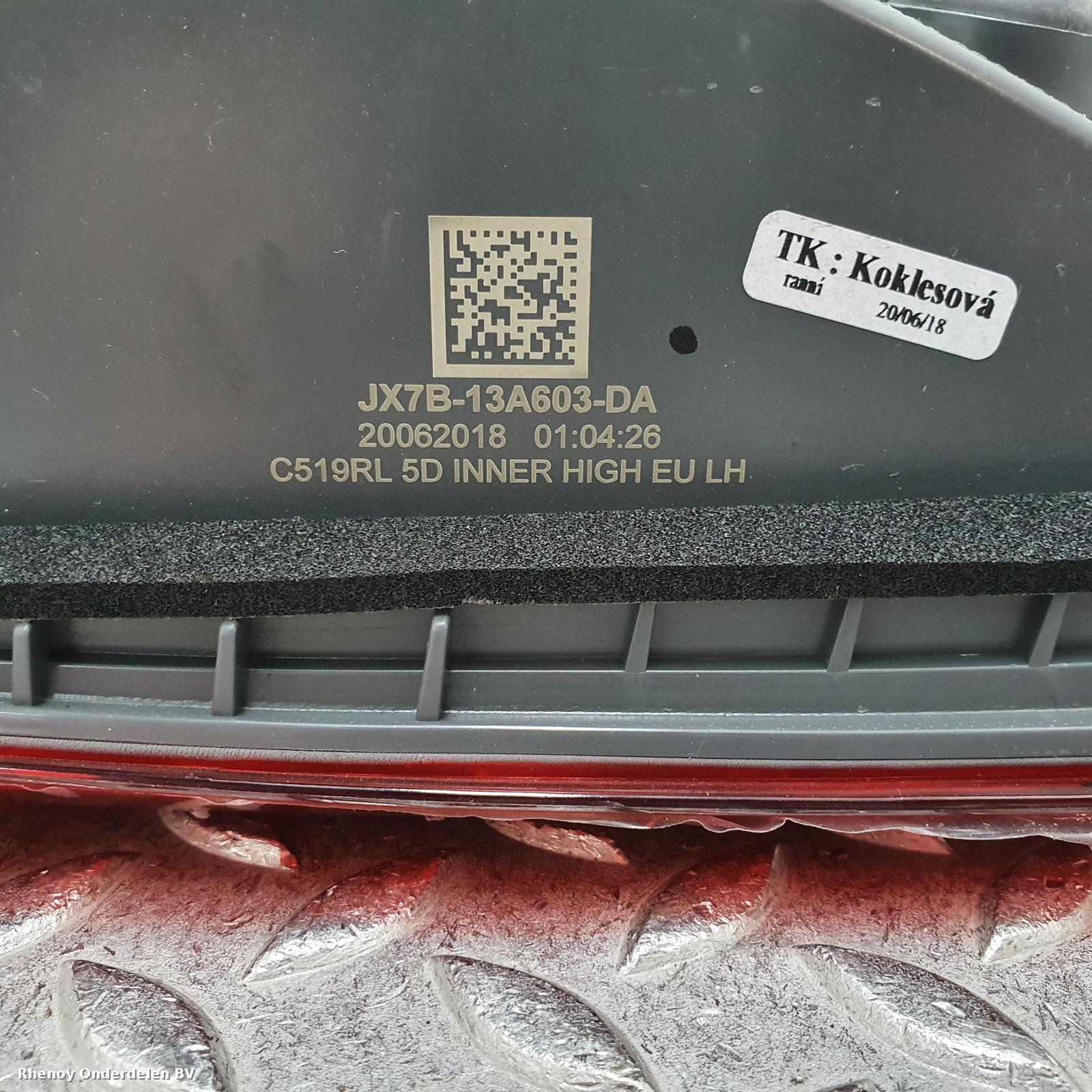 View Auto part ACHTERLICHT L FORD FOCUS 2018