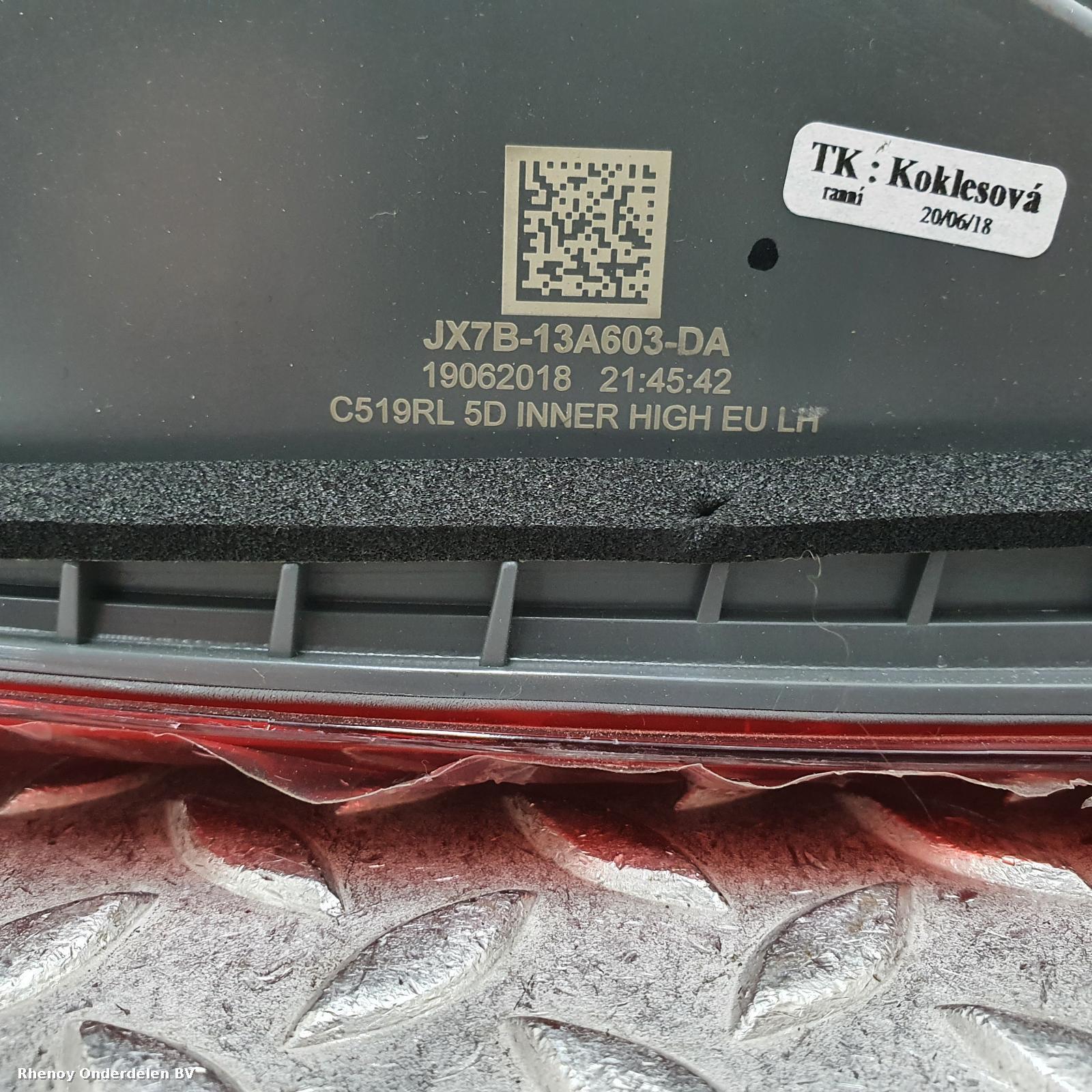 View Auto part ACHTERLICHT L FORD FOCUS 2018