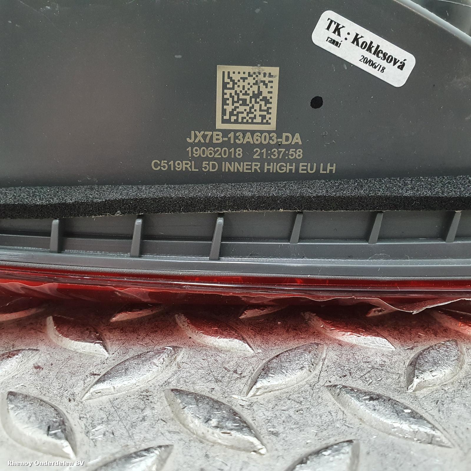 View Auto part ACHTERLICHT L FORD FOCUS 2018